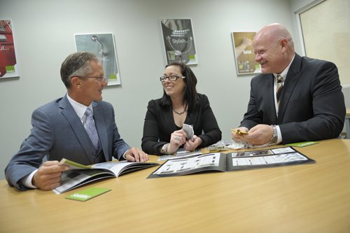Simon Walker, Emma McDonald, and Alan Hague
