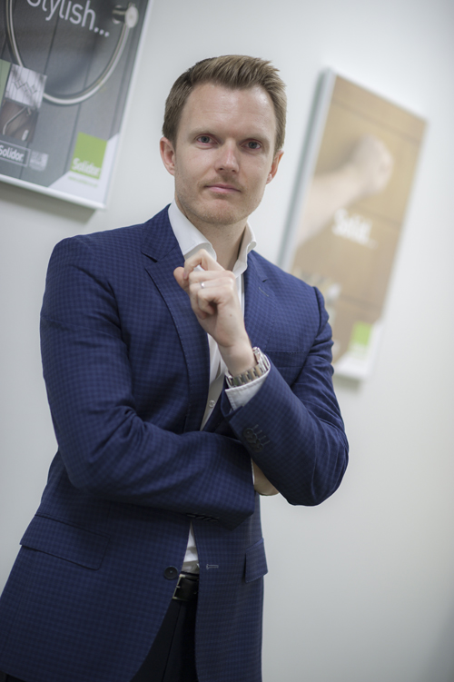 Solidor CEO Gareth Mobley