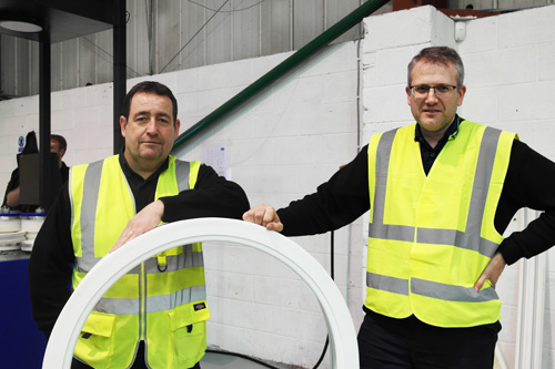 Michael Connor, managing director (left) and Alex Cotos, quality manager