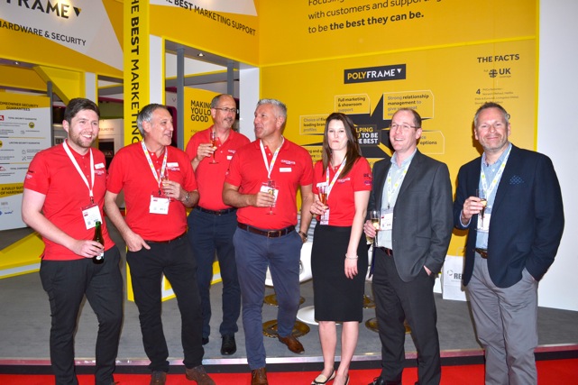From left to right: Tony Cragg, MD Virtuoso; Richard Lee, MD Polyframe Halifax; John Adams, customer service director; Gareth Thomas, group sales and marketing director; Claire Miller, group marketing manager; John Lightowlers, group managing director and Nick Gibbons, chief operations officer From left to right: Tony Cragg, MD Virtuoso; Richard Lee, MD Polyframe Halifax; John Adams, customer service director; Gareth Thomas, group sales and marketing director; Claire Miller, group marketing manager; John Lightowlers, group managing director and Nick Gibbons, chief operations officer