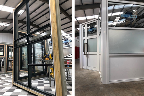 Jack Aluminium TD68 Commercial Doors