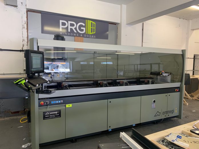 PR249 Emmegi Phantomatic M4 installed at PRG in Romford ready to start fabricating in Decalu