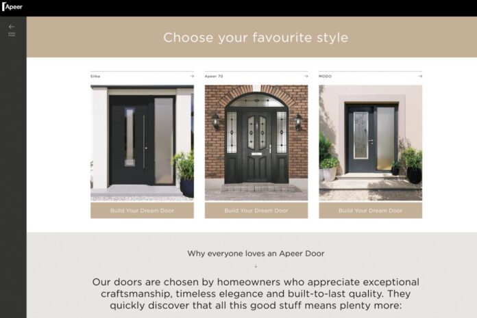 Apeer door designer