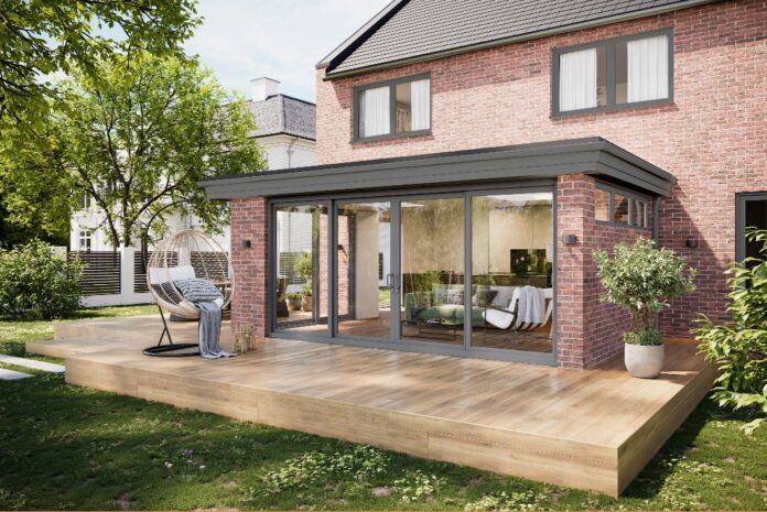 Ultraframe flat roof roof