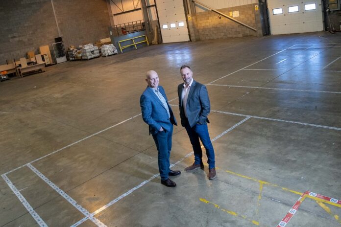 Jade Engineering's Sean Mackey (l) and Adam Jones Jade