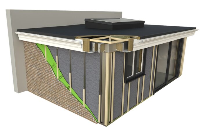 hup Flat Roof Assent